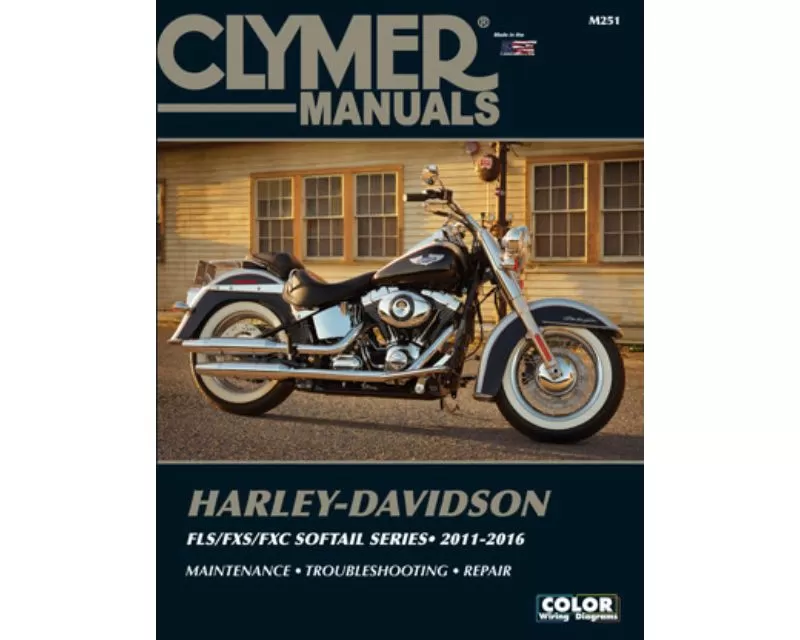 Clymer Repair Manual Harley-Davidson Softail FLS | FXS | FXC 2011-2017 - CM251
