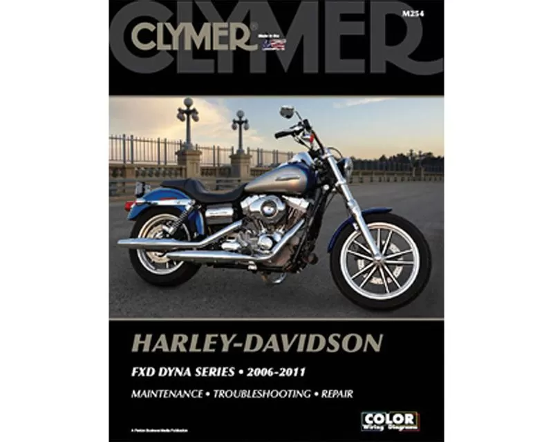 Clymer Repair Manual Harley-Davidson FXD Dyna Series 2006-2011 - CM254
