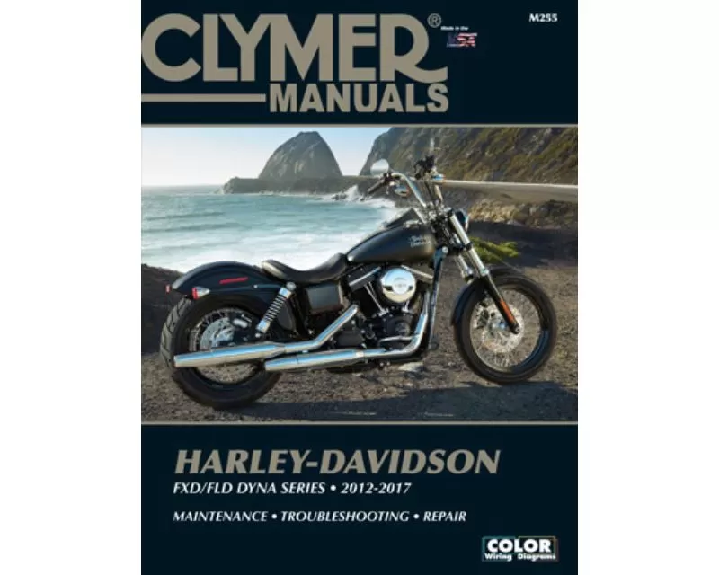 Clymer Repair Manual Harley-Davidson FXD | FLD Dyna Series 2012-2017 - CM255