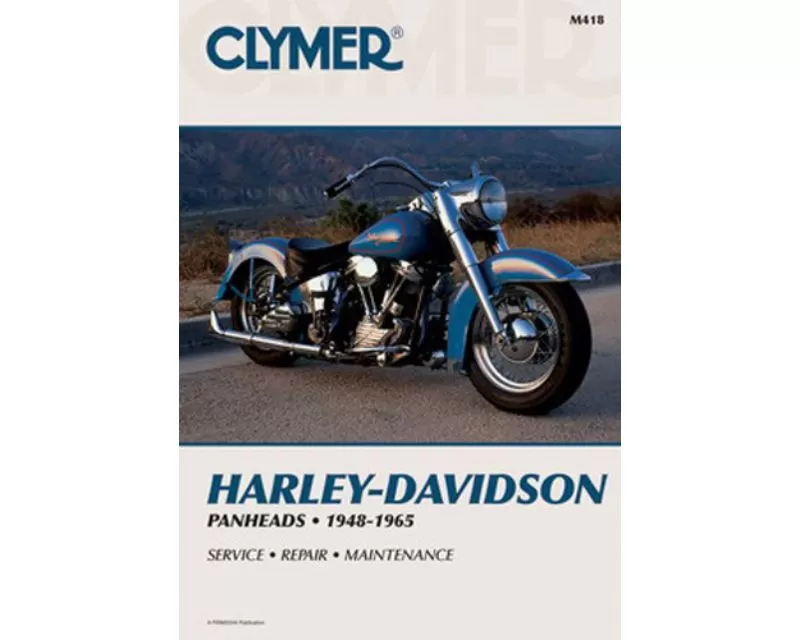 Clymer Repair Manual Harley-Davidson Panheads 1948-1965 - CM418