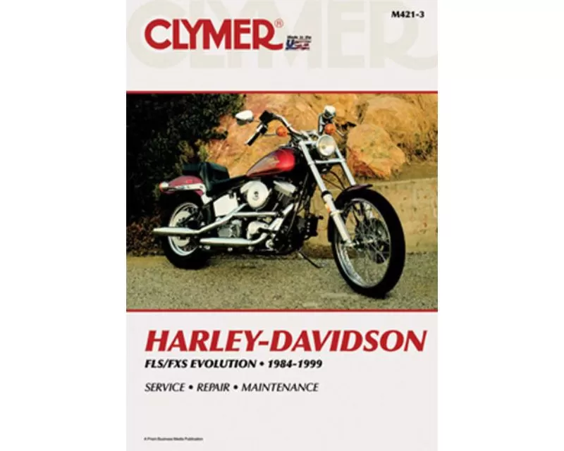 Clymer Repair Manual Harley-Davidson FLS | FXS Evolution Evo Softail 1984-1999 - CM4213