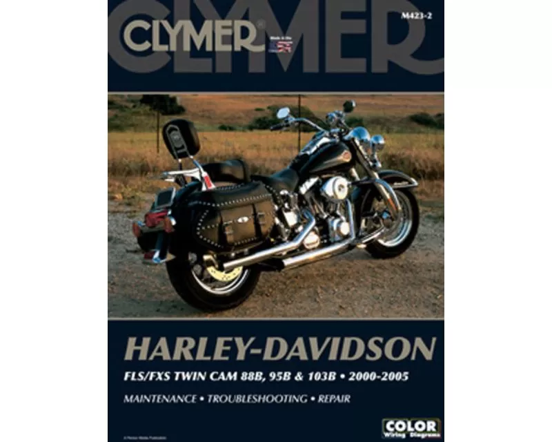 Clymer Repair Manual Harley-Davidson FLS | FXS Twin Cam 88B | 95B | 103B 2000-2005 - CM4232