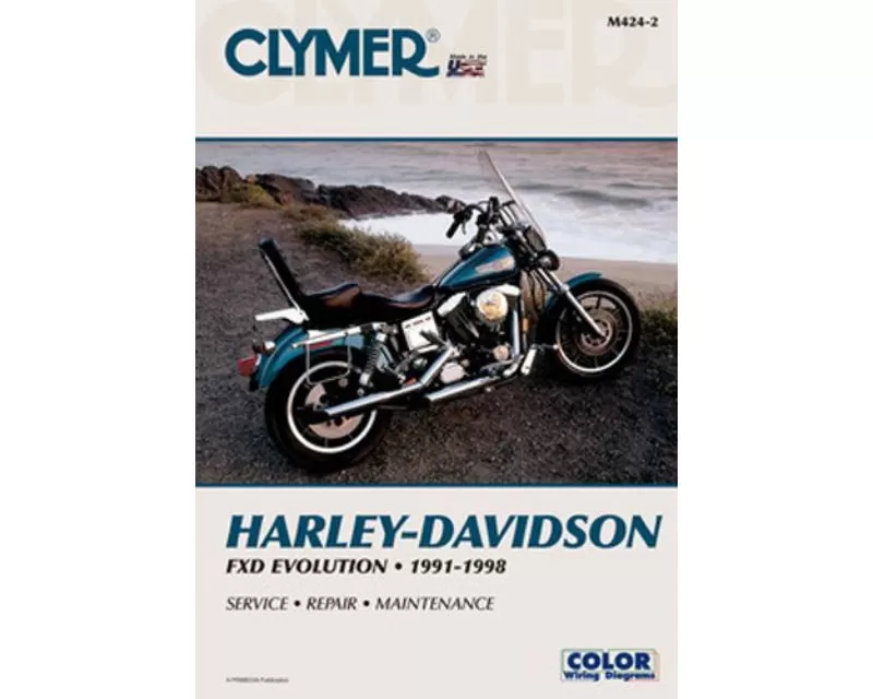 Clymer Repair Manual Harley-Davidson FXD Evolution 1991-1998 - CM4242