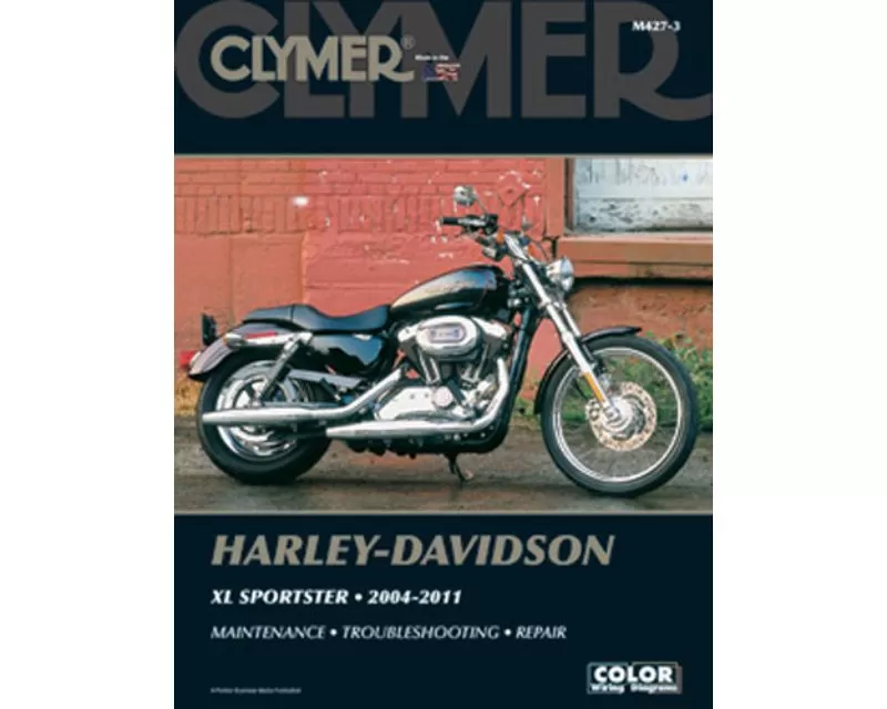 Clymer Repair Manual Harley-Davidson XL883 | XL1200 SPORTSTER 2004-2013 - CM4274