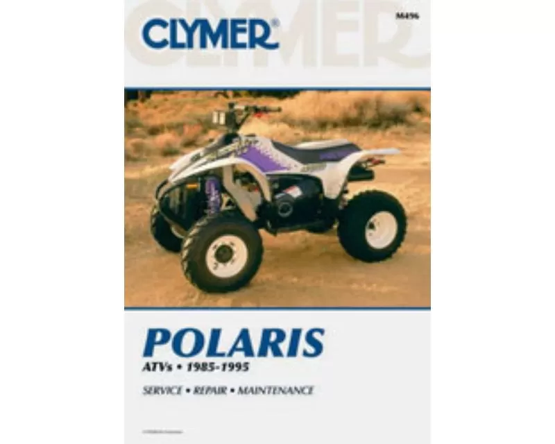 Clymer Repair Manual Polaris ATVS 1985-1995 - CM496