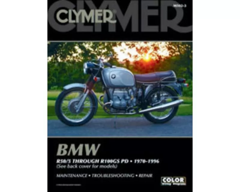 Clymer Repair Manual BMW R50/5-R100GS PD 1970-1996 - CM5023