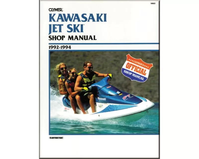 Clymer Repair Manual Kawasaki Jet Ski 1992-1994 - CW802