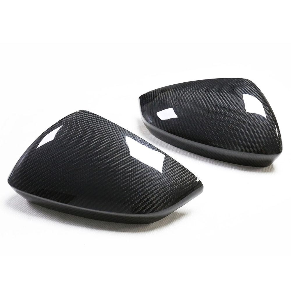 VR Aero Carbon Fiber Mirror Covers with Lane Assist Audi A3 RS3 LHD 2021-2022 - VR-A3RS3-605