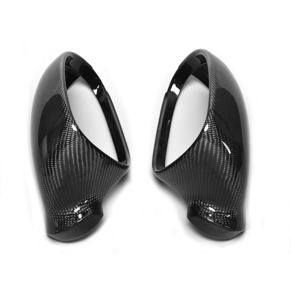 VR Aero Carbon Fiber Full Replacement Mirror Cover VW Jetta Golf V 5 MK5 | Rabbit | Passat | EOS | Sharan 2003-2005 - VR-MK5-605
