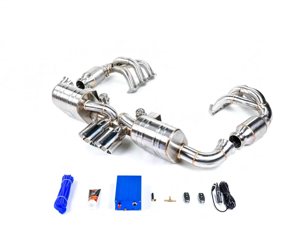 VRP Porsche 991 | 991.2 GT3 RS Valvetronic Exhaust System With Headers - VR-991-2GT3-170S