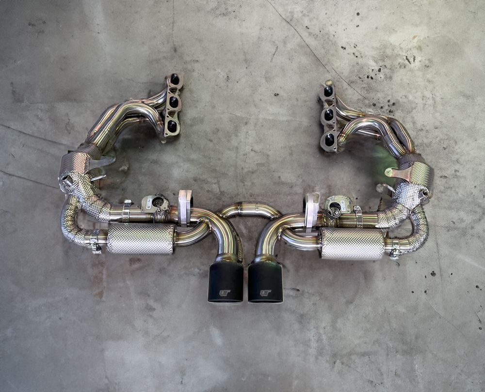 VRP Full Race Exhaust System Stainless Steel Porsche 992 GT3 | GT3RS - PO.027.C01