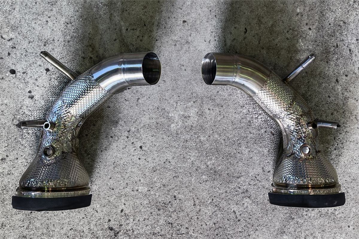 VRP Race Downpipes Stainless Steel Porsche 992 Carrera S|4|4S|GTS 3.0L Turbo - PO.003.C01