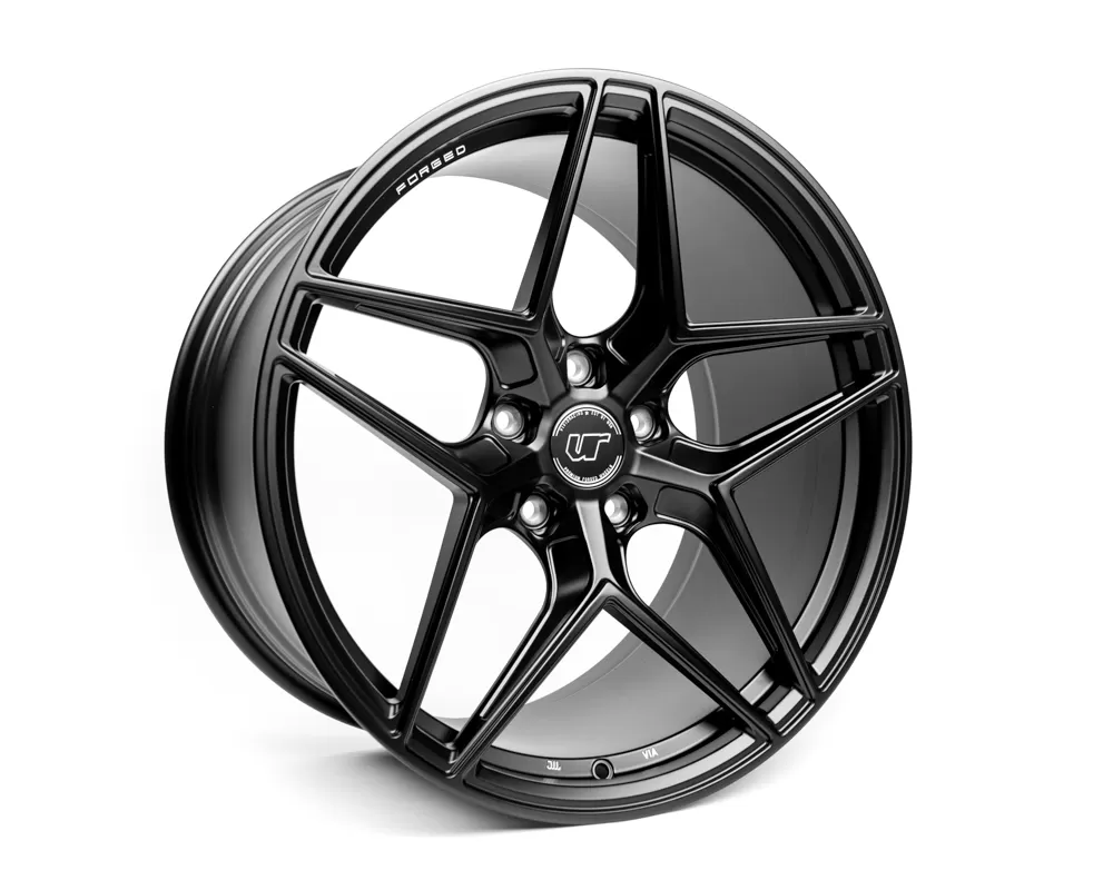 VR Forged D04 Wheel Set Porsche Taycan | Audi e-Tron GT 21x9.5 21x11.5 Matte Black - VRF-D04-TAY-MBLK
