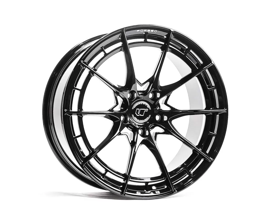 VR Forged D03-R Wheel Package Audi A8 20x9.0 Squared Gloss Black - VRF-D03R-A8-20-GBLK