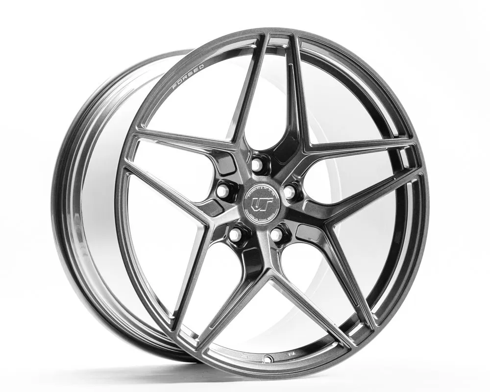 VR Forged D04 Wheel Set Porsche Taycan | Audi e-Tron GT 21x9.5 21x11.5 Gunmetal - VRF-D04-TAY-GM
