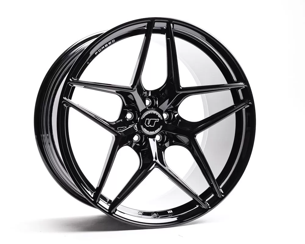 VR Forged D04 Wheel Set McLaren 720S | 765 LT | GT 20x9.0 21x12 Gloss Black - VRF-D04-720-GBLK