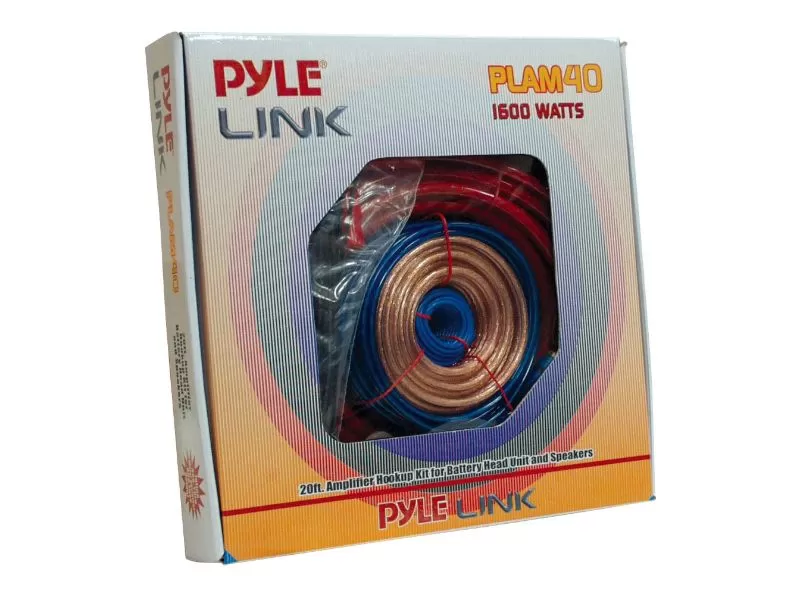 Pyle 4 Gauge Amplifier Wiring Kit - PLAM40