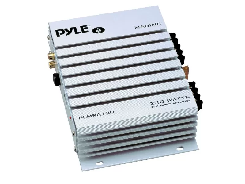 Pyle  2-Channel Marine Amplifier 240W Max - PLMRA120