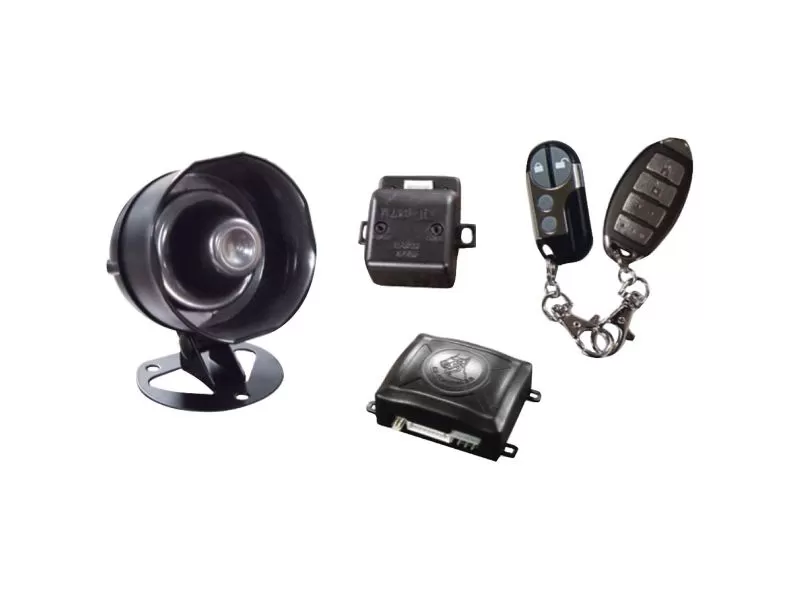 Excalibur Alarms K-9 Car Alarm/Keyless Entry with (2) 4-Button Transmitters - K9MUNDIALSSX