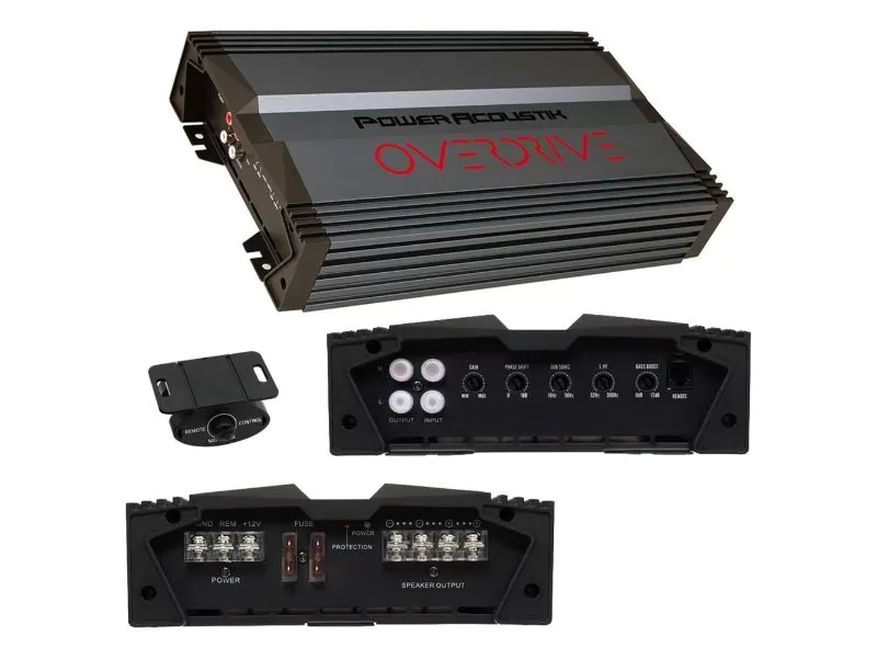 Power Acoustik Monoblock Class A/B Amplifier 1000W RMS/3000W MAX - OD13000