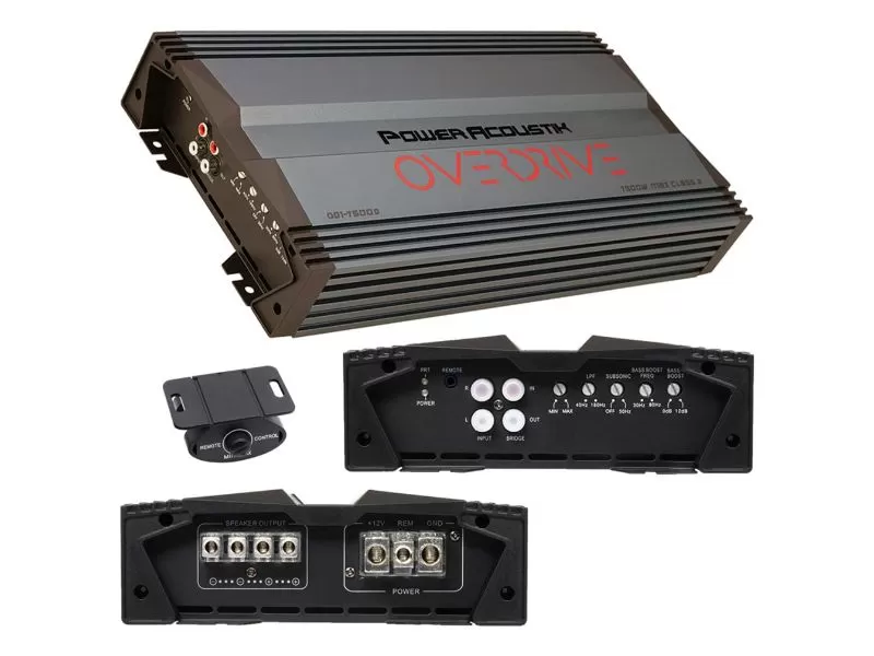 Power Acoustik Monoblock Amplifier 3000W RMS/7500W MAX - OD17500D