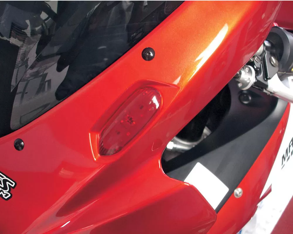 HotBodies Red Signal Flush Mount Honda CBR500R|CBR500RA ABS 2013-2015 - 41302-0102