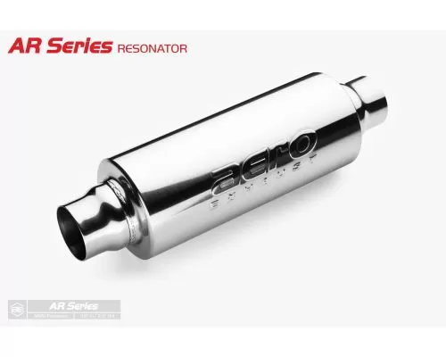 Aero Exhaust Resonator AR Series 2.0 Inch Inside Diameter Neck - AR20