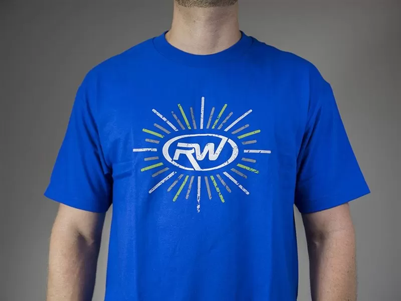 RW Carbon RW Carbon - Blue Logo T Shirt - Tshirt03-XL