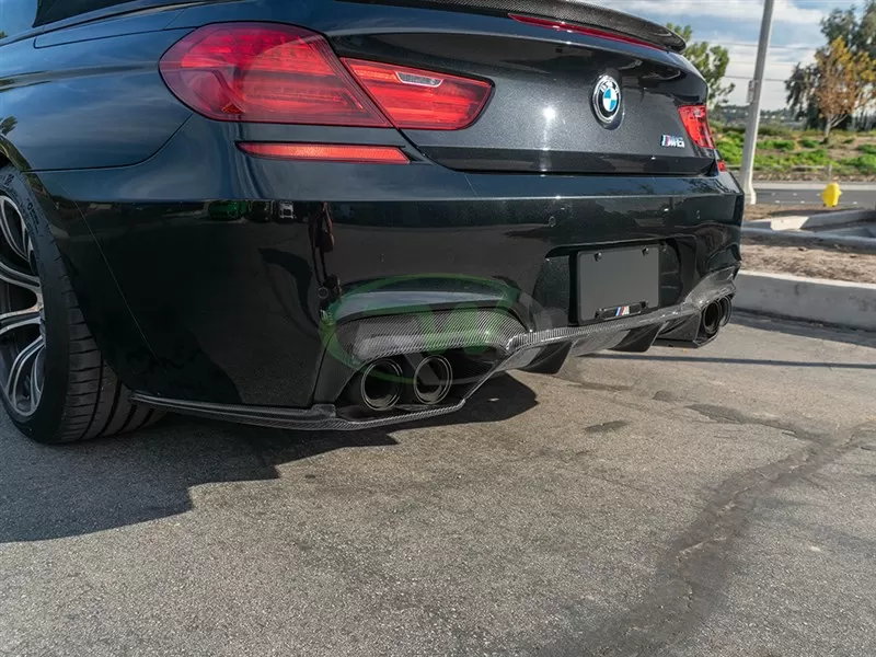 RW Carbon 3D Style Carbon Fiber Diffuser BMW M6 F06 | F12 | F13 2012-2019 - bmwf12020