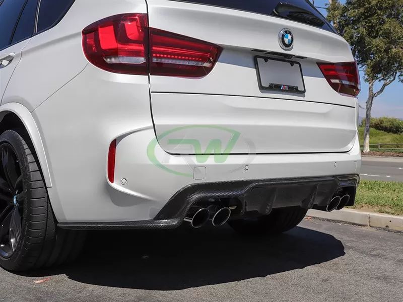 RW Carbon 3D Style Carbon Fiber Diffuser BMW F85 X5M 2015-2018 - bmwf8507