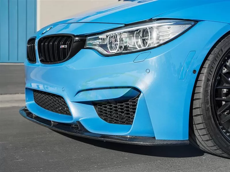 RW Carbon 3D Style Carbon Fiber Front Lip BMW F8X M3 | M4 2015-2020 - bmwf8x009