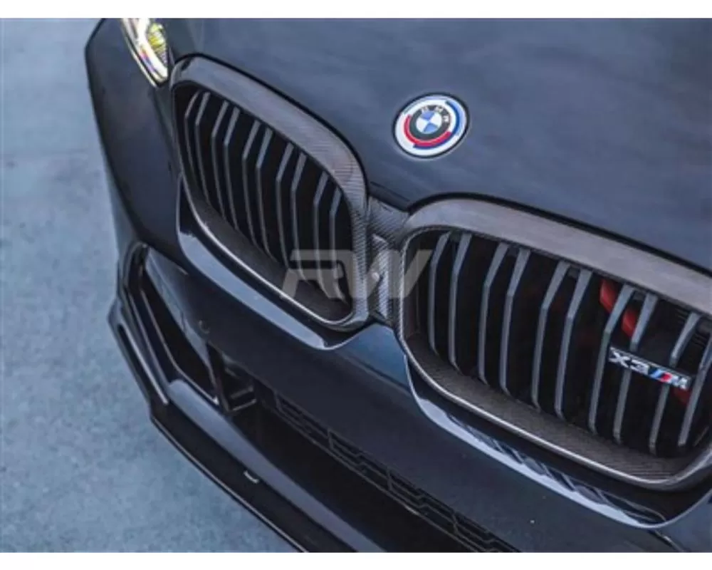 RW Carbon Full Carbon Fiber Grille Surround BMW G01 X3 | G02 X4 2023 - bmwg01012
