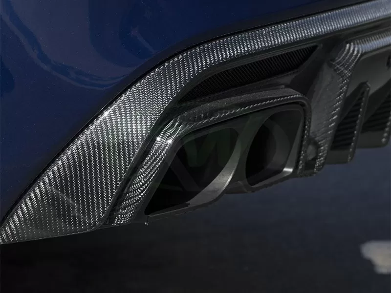 RW Carbon Aluminum Exhaust Tips Mercedes-Benz W205 | W212 2014-2018 - mercw20516