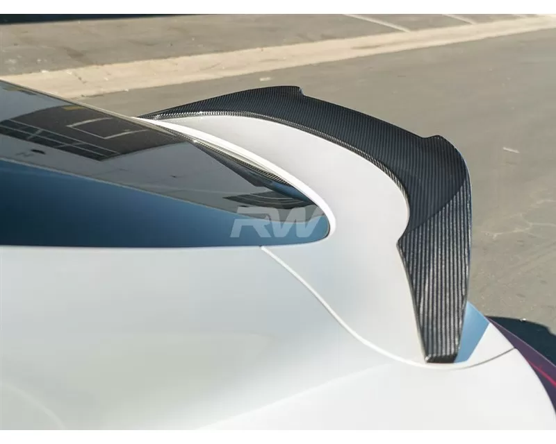 RW Carbon Full Carbon Fiber Trunk Spoiler w/ 3M Tape Toyota Supra A90 2020-2023 - toyota02-1
