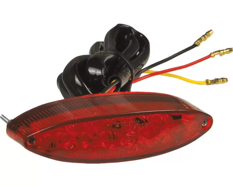 K&S Led Brakelight Assembly Red Wire Yellow/Ground Black/Tail Red/Stop - 25-6605S