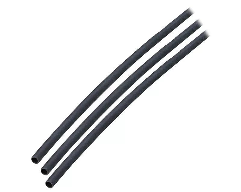 Ancor Adhesive Lined Heat Shrink Tubing (ALT) - 1/8" x 3" - 3-Pack - Black - 301103