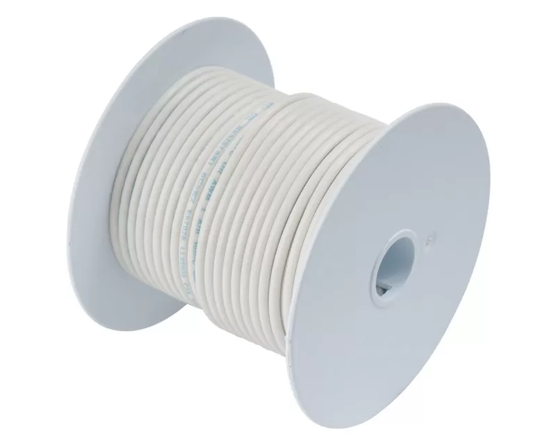 Ancor White 18 AWG Tinned Copper Wire - 100 - 100910