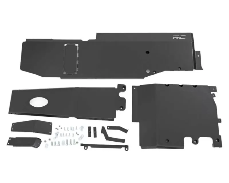 Rough Country Skid Plate Combo Engine, Transfer Case and Gas Tank Jeep Wrangler JL Unlimited 2018-2019 - 10608