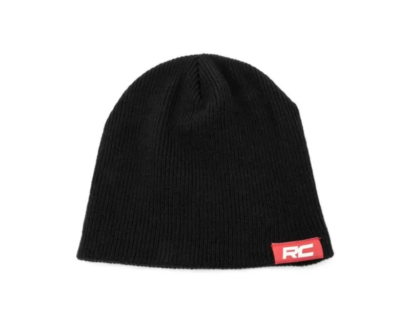 Rough Country Beanie Black with Red Tag - 84126