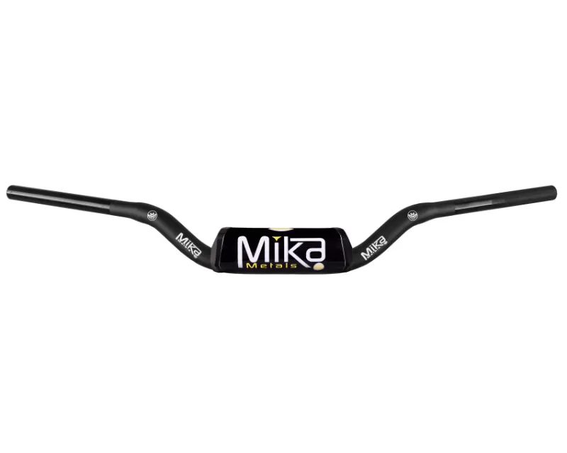 Mika Metals 1-1/8" Raw Series Handlebar Cr Low Bend Black - MK-RA-CL-BLACK