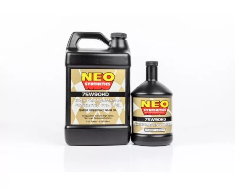 NEO Synthetic Oil 75W90 Gear Oil Synthetic Base Heavy Duty Quart - 7590HDQ-HVQT