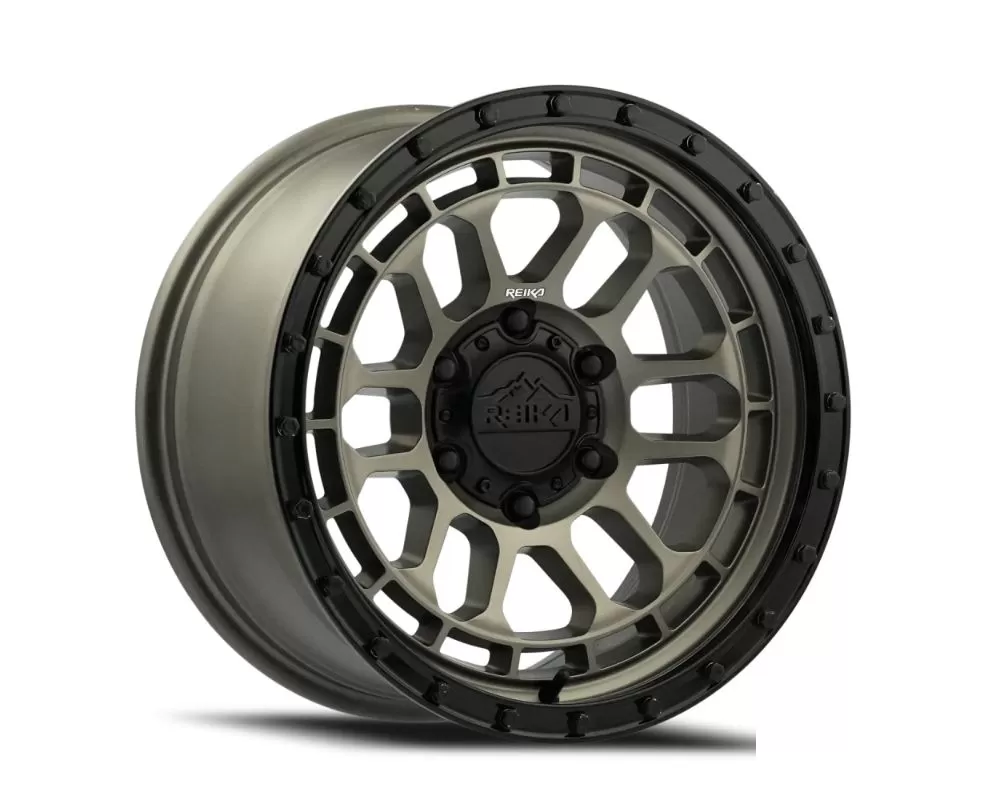 Reika Rambler R35 Wheel 17x8.5 6x120 0mm Bronze w/ Black Ring - R35785006252F