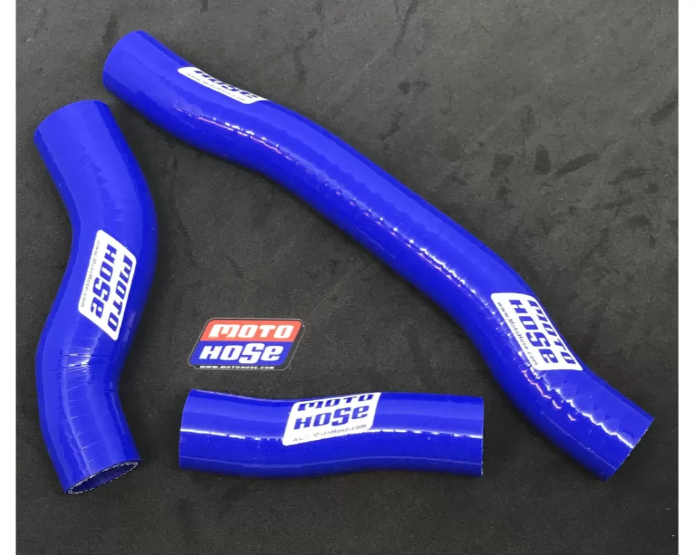 Moto Hose Silicone Radiator Hose Kit Blue Husqvarna TE 250i|300i|TC 250|KTM 250 SX|250 XC|300 XC|Gas Gas EX 300 2019-2021 - 24-624B
