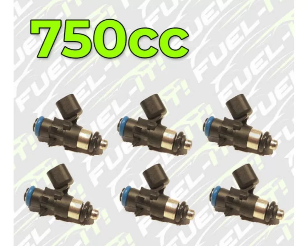 Fuel-It 750cc Flow Matched Port Injectors - 750cc fuel injectors