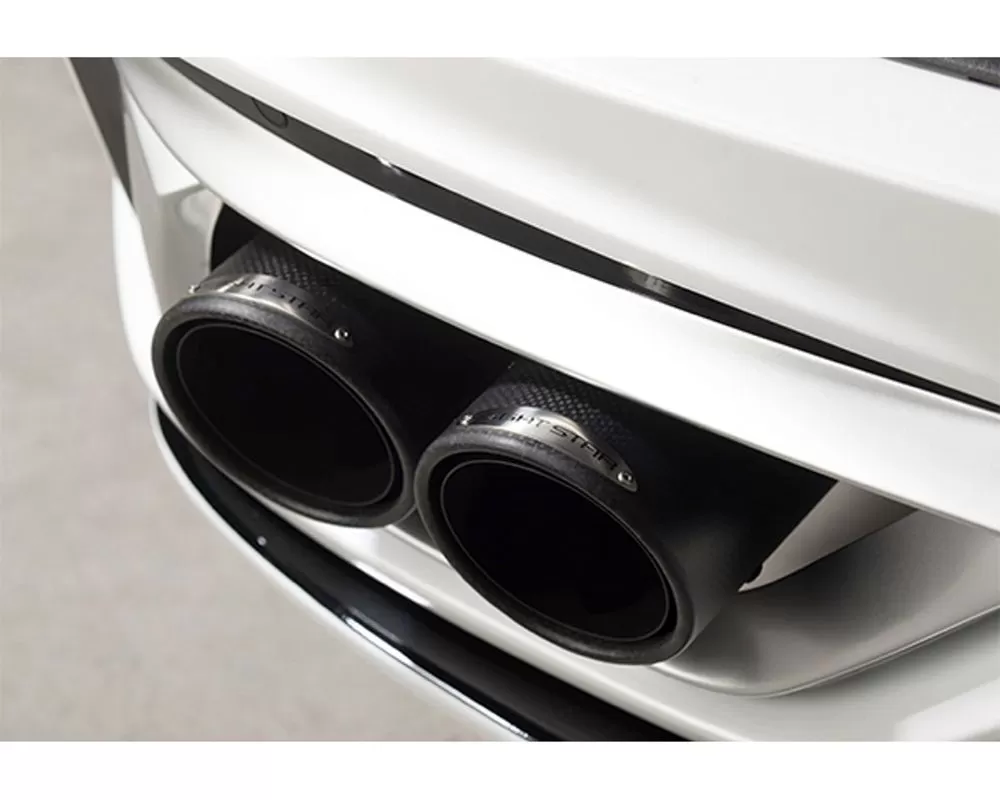 Double Eight Catback Quad Exhaust Full Kit Lexus LX570 Bumper Type Body Kit 2015+ - DB8-EXSTF-LX570K