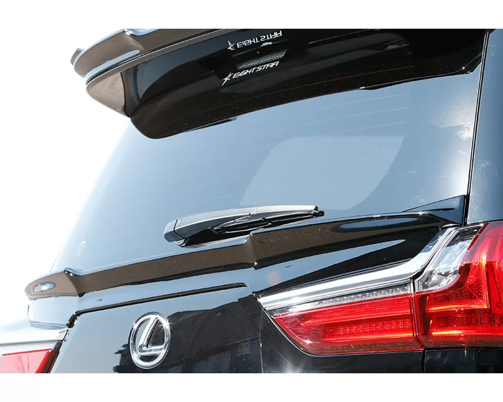 Double Eight Rear Gate Spoiler Lexus LX570 Bumper Type Body Kit 2015+ - DB8-RG-FRP-LX570K