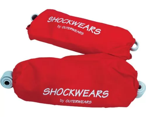 Outerwears Red Shockwears Cover Suzuki LT-Z250 | Yamaha YFZ450 | YFM700 2004-2018 - 30-1106-03