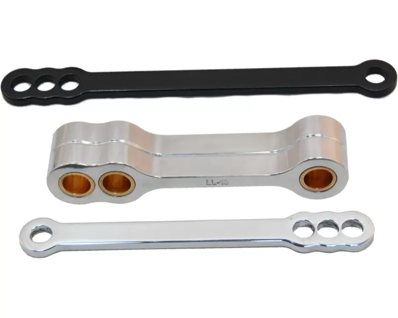 PSR 1.25" Drop Silver Lowering Link Honda CBR300R | CB300F | CBR250R 2011-2021 - 03-00760-21