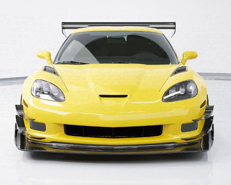 C7 Carbon Champion Bumper Canards Carbon Fiber Chevrolet Corvette C6 Z06 | ZR1 | GS 2006-2013 - C6Z-5E-1