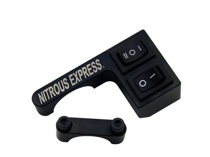 Nitrous Express 7/8in Bar and Switches Off to Right Side Handle Bar Switch Mount - 15800P